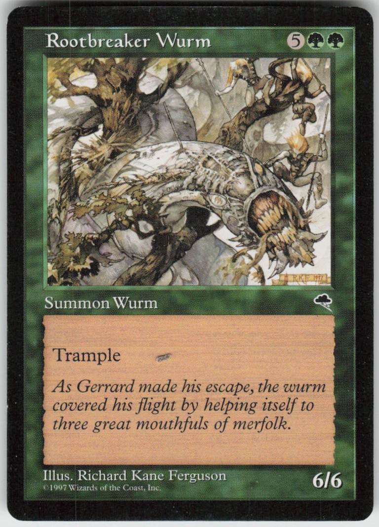 MP-02 Played Rootbreaker Wurm 251 TMP Tempest C