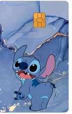 Lilo And Stitch Credit Debit Card Sticker Skin Free Shipping 