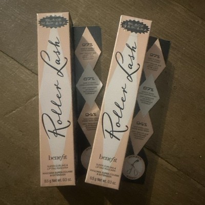 2 NEW IN BOX SEALED Benefit Roller Lash Curling Lifting Mascara - Black
