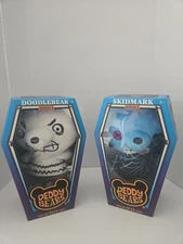Deddy Bears Doodlebear + Skidmark Series 3 Coffin Card 12 inch -DEAD CUTE BUNDLE