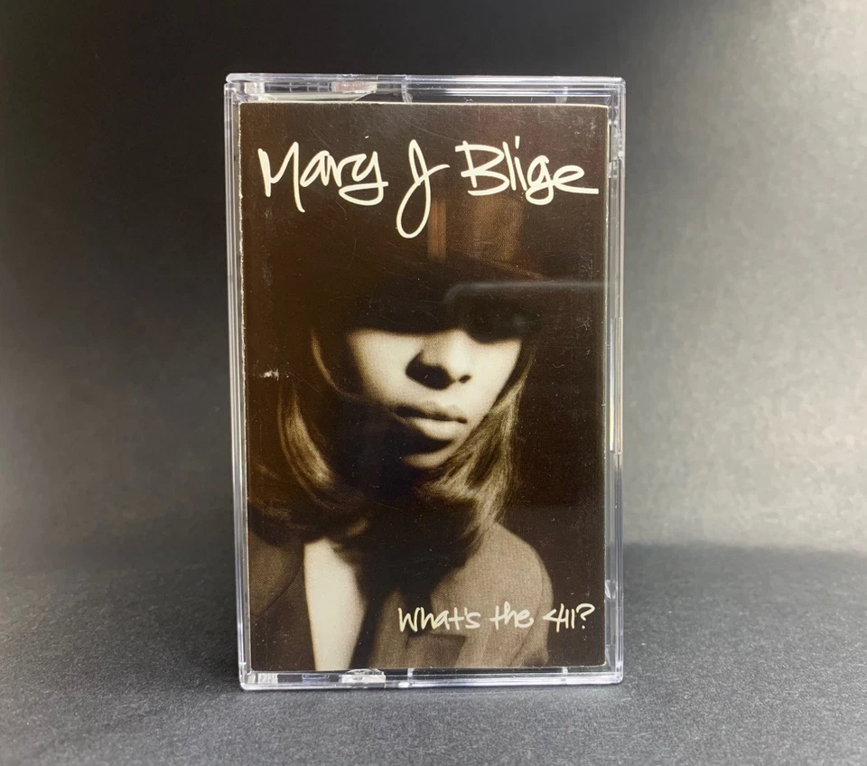 Mary J Blige WHAT'S THE 411? Vintage Cassette MCC 10681 **1ST ISSUE 1992** RARE - Image 3 of 4