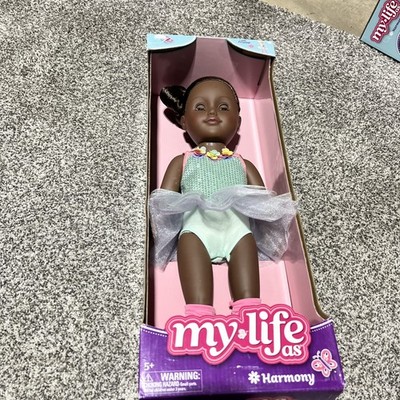 MY LIFE AS HARMONY 18'' DOLL  BROWN HAIR BROWN EYES NEW IN BOX