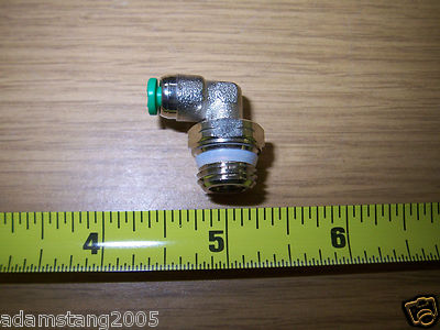 Numatics Swivel Elbow Fitting INW109-308-023 3//8 Tube x 1//2 Pipe World Thread