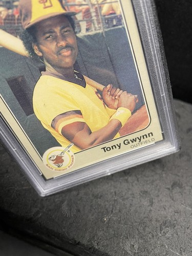 1983 Fleer MLB Card #360 Tony Gwynn San Diego Padres EX-MT  PSA 6 - Recent Grade - Picture 3 of 6