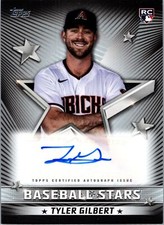 2022 Topps #BSA-TG Tyler Gilbert Baseball Stars Autographs Black #/199