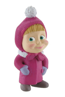 Lot Figurines Masha Et Michka - Set Ours Et Masha - Sbox - Occasion