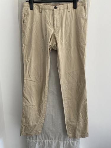 Chinos HUGO BOSS STANINO16_W Beige Calce Ajustado Talla 32 - Imagen 2 de 7
