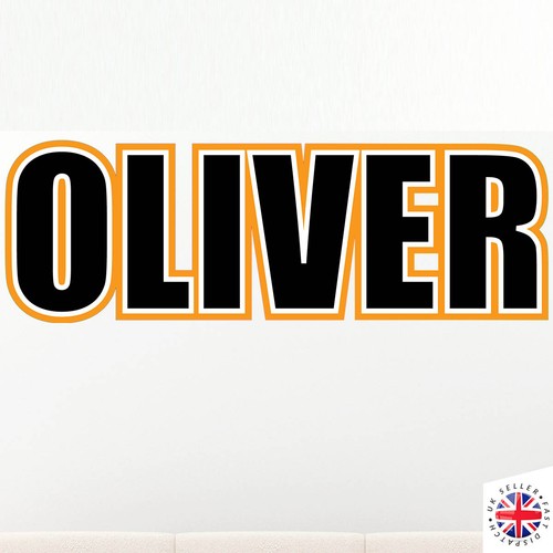PERSONALISED CUSTOM NAME Wall Decal Sticker Vinyl - Picture 9 of 12