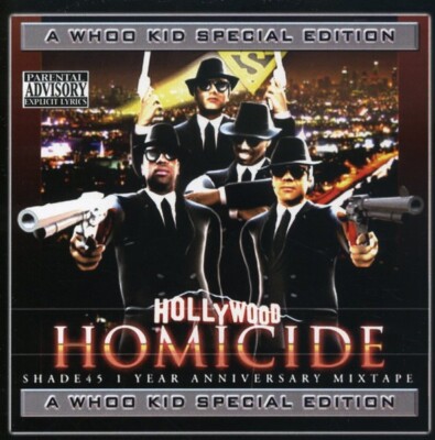 DJ WHOO KID - HOLLYWOOD HOMICIDE (HIP-HOP MIXTAPE) CD NEU *** SCHNELLE UK-LIEFERUNG!