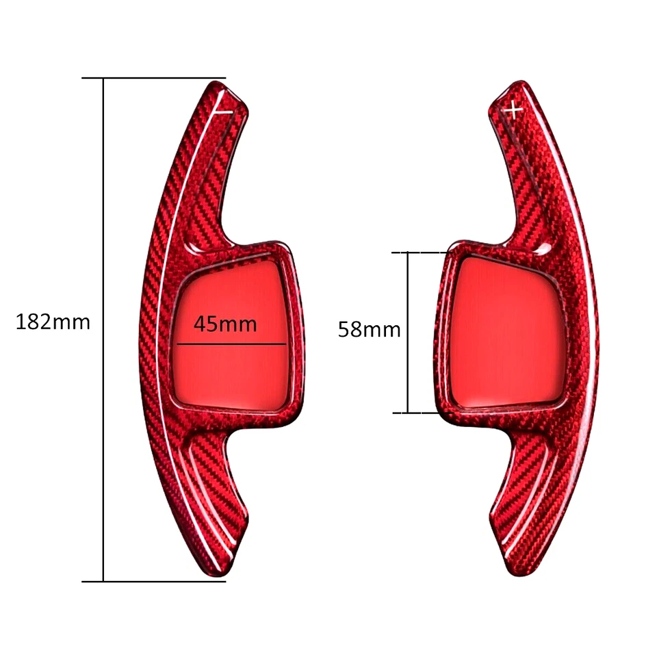 For 2020-2023 Audi A3 A4 B9 A5 A6 C8 A7 Steering Wheel Paddle Shifter Extension - Image 4 of 4