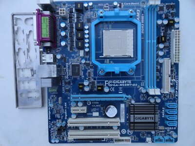 Gigabyte AMD GA-M68MT-D3 AM3 DDR3 Motherboard  + Shield rev 2.3  - US SELLER