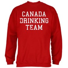 Canada Drinking Team Mens Sweatshirt