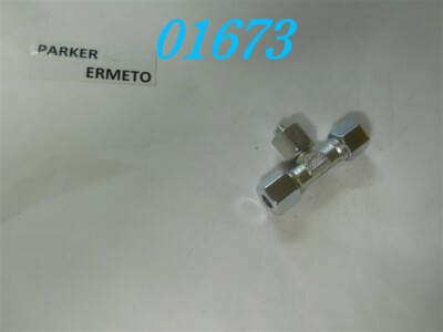 PARKER ERMETO  T-VERSCHRAUBUNG MIT SCHAFT EVT 08-PL  -NEU-