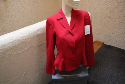 #Jacke, Gr. 38, #kirschrot, #Apart, #mit Schößchen, #hochwertig, #Markenmode