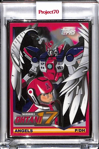 2021 TOPPS PROJECT 70 #510 SHOHEI OHTANI BY JEFF STAPLE P70 SILVER FRAME 51/51