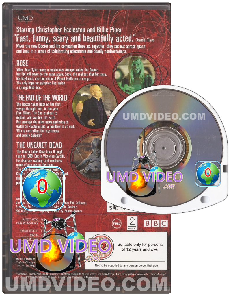 PSP UMD T.V. Series - Doctor Who - Series 1 - Volume 1 (BBC