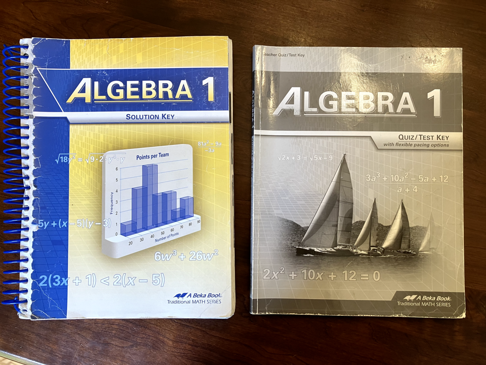 A Beka Algebra 1 solution key and quiz/test key | eBay