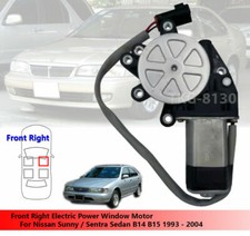 Front RH Electric Power Window Motor Use For Nissan Sunny / Sentra Sedan B14 B15