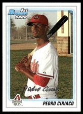 Pedro Ciriaco 2010 Bowman Prospects #BP18 Arizona Diamondbacks