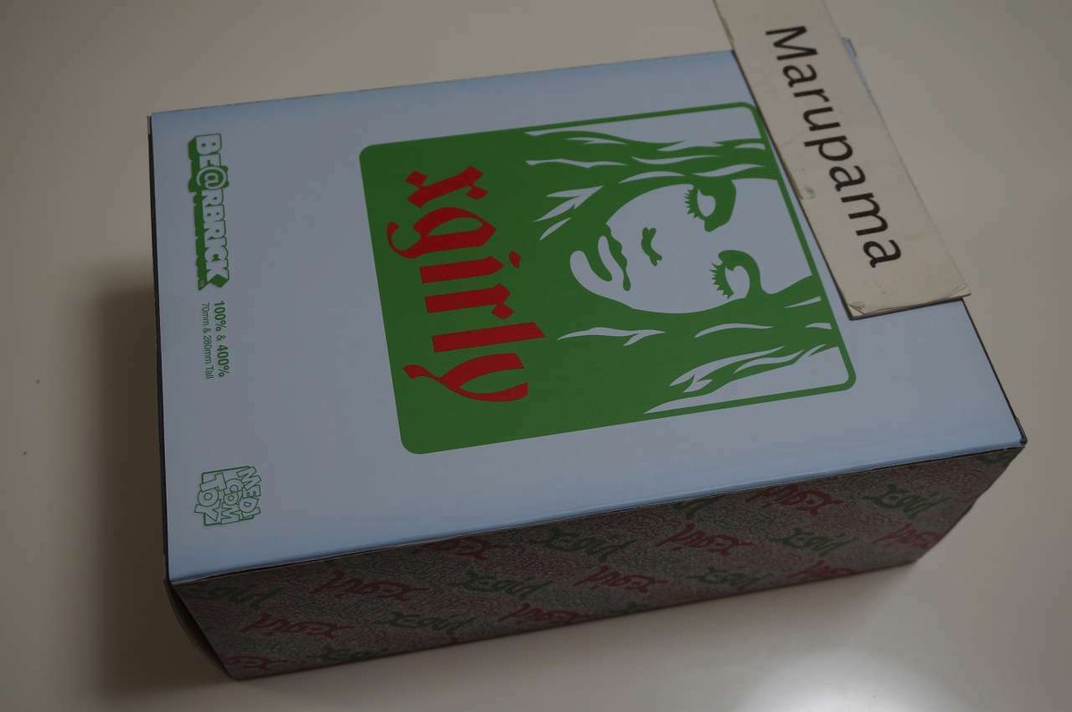 Bearbrick Medicom 2020 X-girl x Yurino (E-Girl) 100% +400