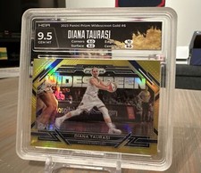β23 Panini Prizm WNBA Widescreen Gold #/10 Diana Taurasi HGA 9.5 Mercury