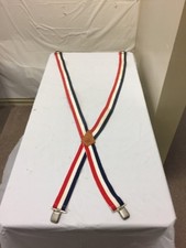 Vintage Rooster Products Made In USA Mens Work Suspenders