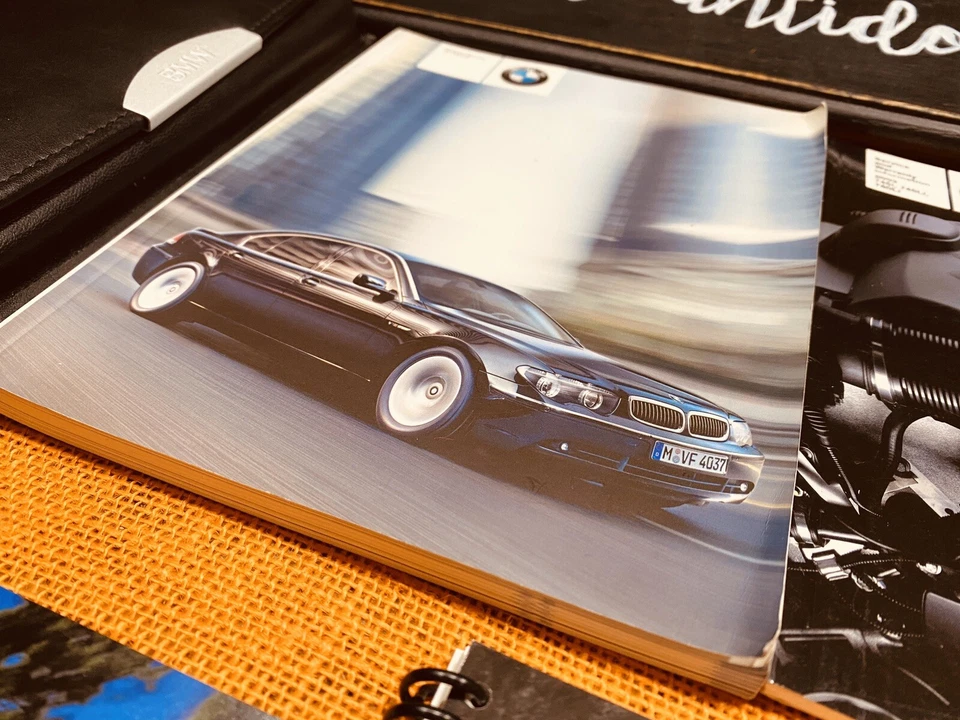 2003 BMW 7 SERIES 745i 745Li 760i 760Li MANUAL DO PROPRIETÁRIO +INFORMAÇÕES DE NAVEGAÇÃO + *GUIA RÁPIDO* - Imagem 4 de 4