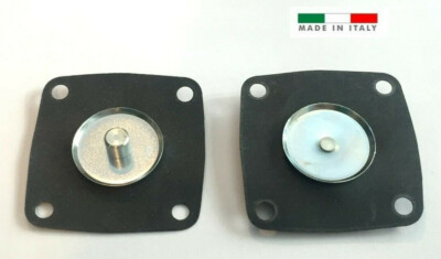 WEBER CARBURETOR 40 IDF 44 IDF GENUINE WEBER PUMP DIAPHRAMS PAIR x2 DIAPHRAGMS