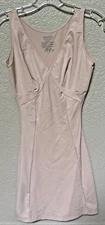 Assets Red Hot Label by Spanx Womens Medium Shaper Dress Nude Beige Shapewear