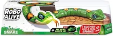 Robo Alive Slithering Snake Robotic Pet Figure [Green with Yellow Spots, 2022]