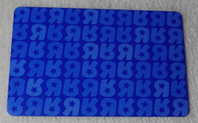 Toys R Us Store Original Employee Instructional Time Entry Card