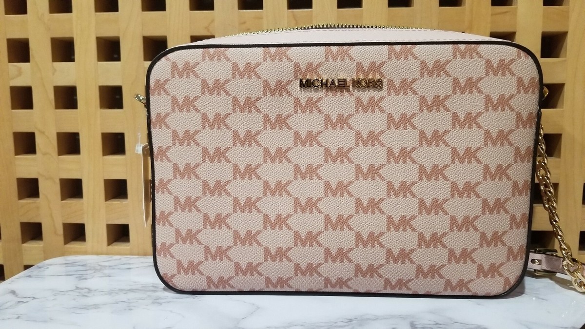 MICHAEL KORS JET SET LG EW CROSSBODY | eBay