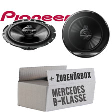 Lautsprecher f&uuml;r Mercedes B-Klasse W245 Pioneer Boxen Front T&uuml;r Einbauset PKW