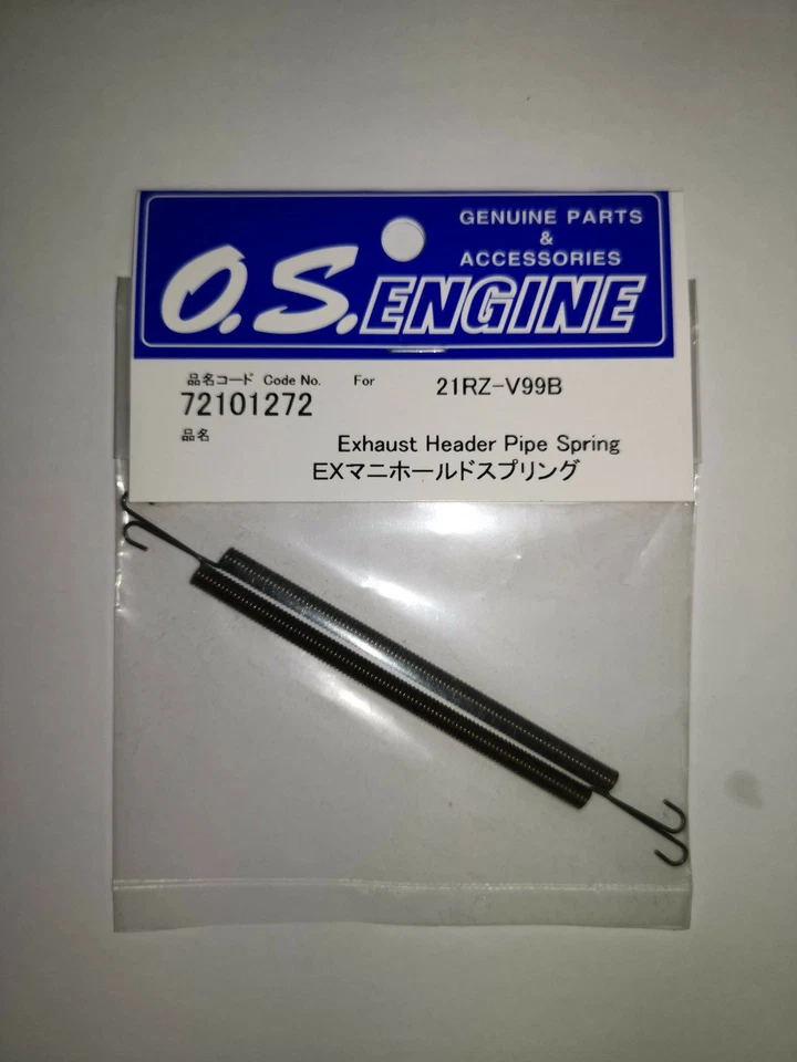 O.S. 72101272 Engine Exhaust Header Pipe Spring Nitro Buggy Truggy Off Road  - Image 2 of 3