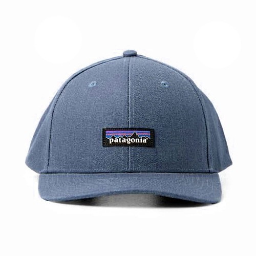 Patagonia Mens Tin Shed Hat Cap - P-6 Logo: Stone Blue