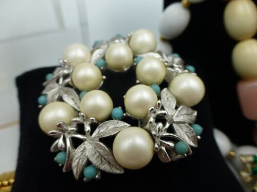 Jewelry Lot incl Trifari Monet Napier Sarah Coventry Laguna L Burch Avon Park Ln - Picture 6 of 17