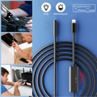 Plug&Play Borescope Endoscope Snake Inspection Camera for iPhone 14 13 12 11 iOS