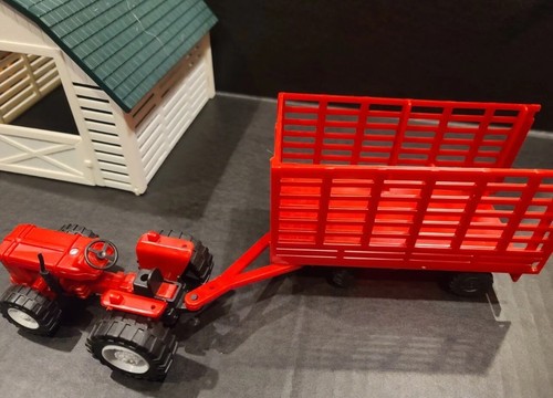 Popak New Ray Country Life Farm Playset w Barn House Animals Farm Animals - Picture 4 of 19