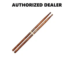 5-pair ProMark TX7AW-FG Classic 7A FireGrain Hickory Wood Tip Drumsticks