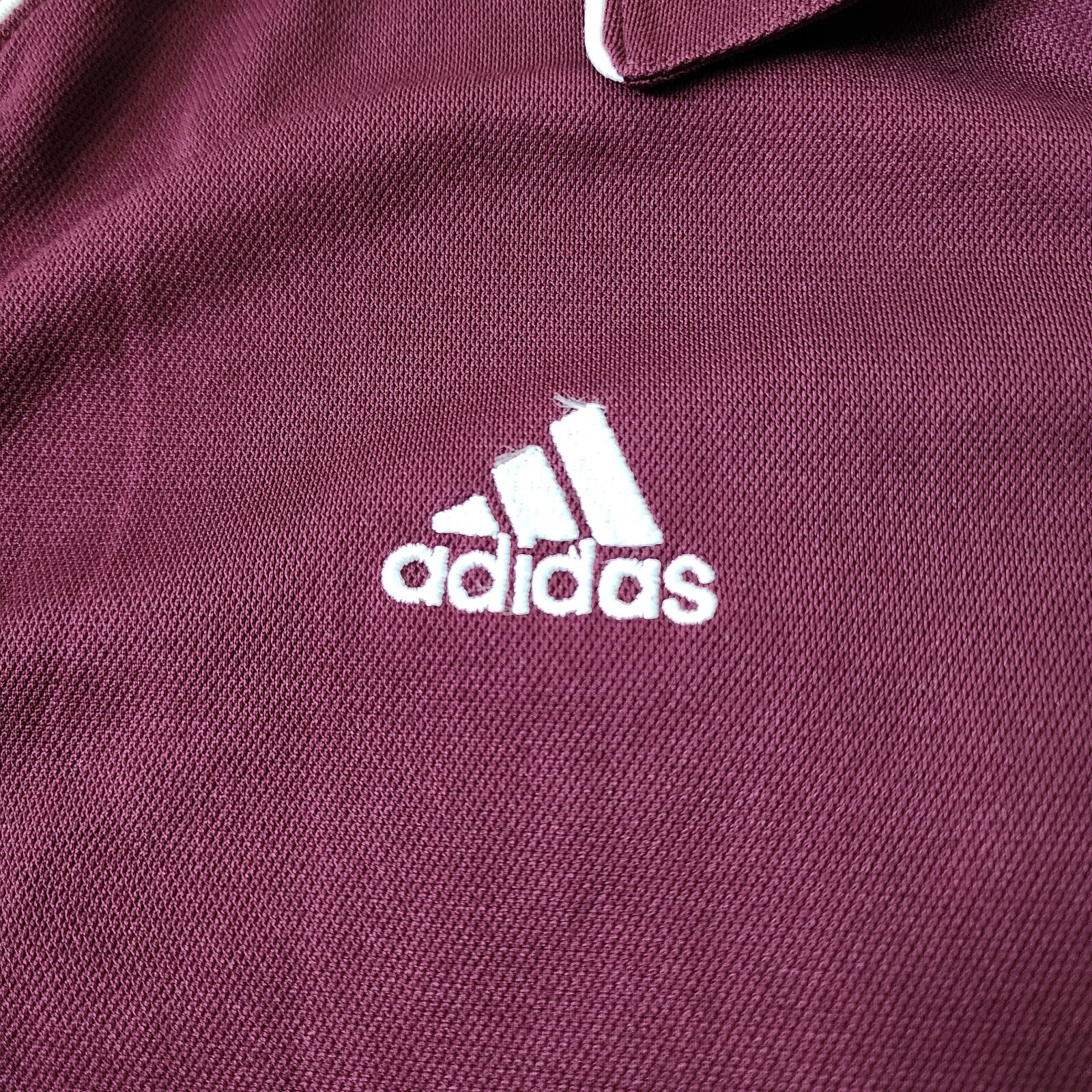 Texas A&M Polo Shirt Men's 2XL Multicolor Embroidered Adidas Climacool Athletic thumbnail 3