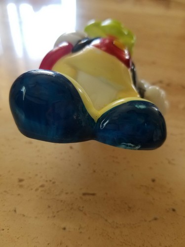 Walt Disney Co. Jiminy Cricket Hand Painted Porcelain Schmid Nightlight 4.5" VTG - Picture 4 of 6
