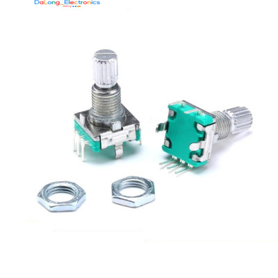 (50 Pcs) Plum Handle Rotary Encoder, Switch/EC11/Digital Potentiometer, Shaft Len