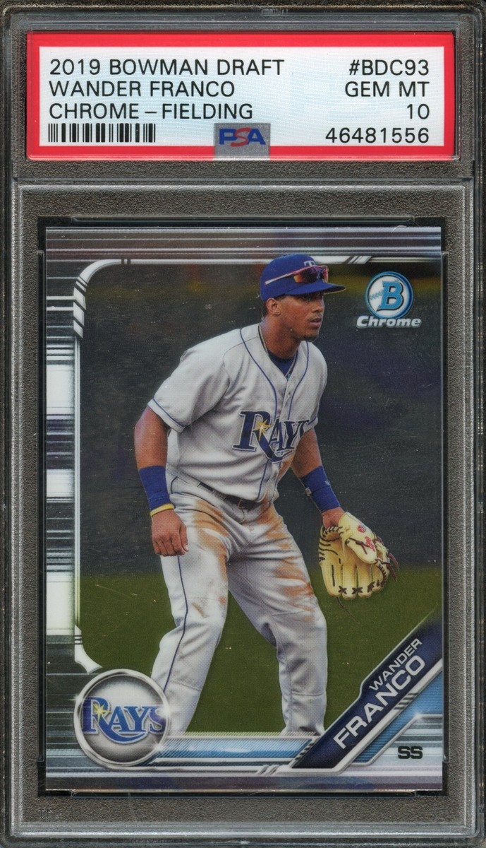 BB - 2019 Bowman Draft Chrome - #BDC93 - Wander Fraanco - PSA 10