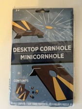 Desktop Cornhole Mini Cornhole Toss Game Kit - Unique Novelty Office Gift New