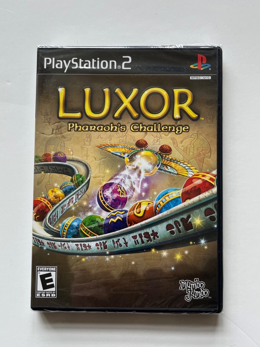 Luxor Pharaoh's Challenge PlayStation 2 PS2 Brand New Factory