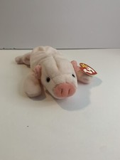 1993 Ty Beanie Babies Squealer the Pig NWT New with Tag A10