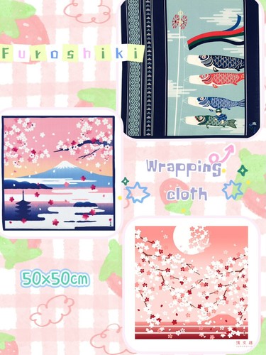 3. Made in Japan Furoshiki Small cloth wrapping cloth,cloth wrapper 50cm Mt.Fuji - Picture 20 of 26