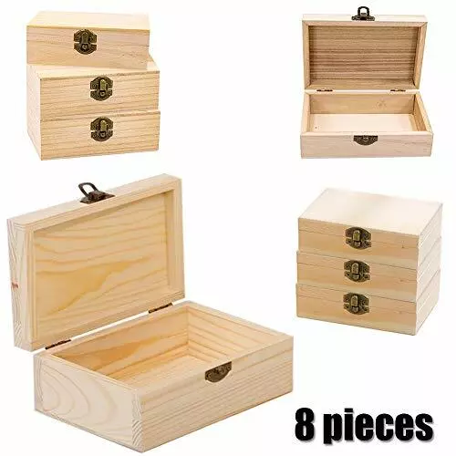 Unfinished wood boxes wholesale outlet