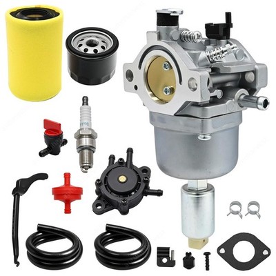 For John Deere D110 D100 LA125 B S 17.5HP 19.5HP 21HP Engine Carburetor & Kit