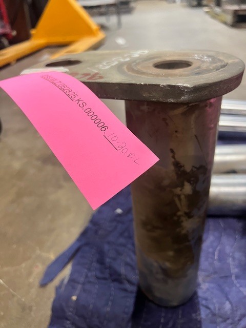 CAT 9C-3581 Linkage Pin / Pin Assembly – 3.5" Dia × 12.28" Length